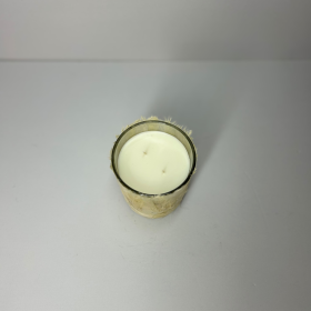 Large White Feather Candle2